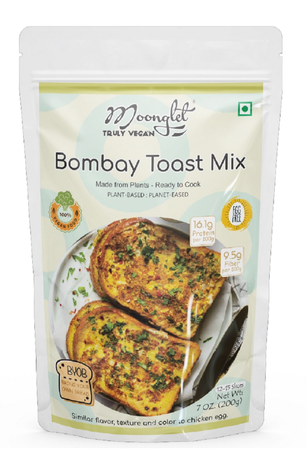 Eggless Bombay Toast Mix | BYOB | Instant Breakfast Mix | 400g: Pack of2, 200g Each